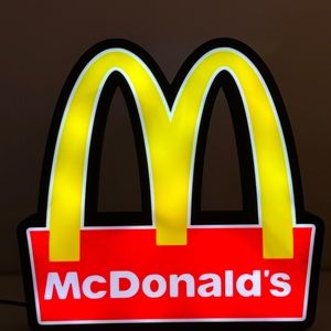 McDonald’s LED sign